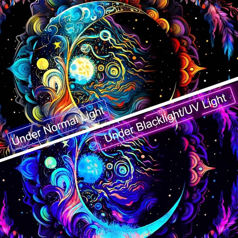 Moon Mandala - GlowCreations