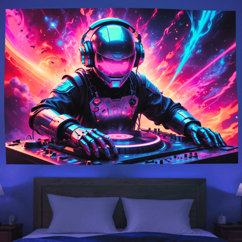 Neon Beat Bot - GlowCreations