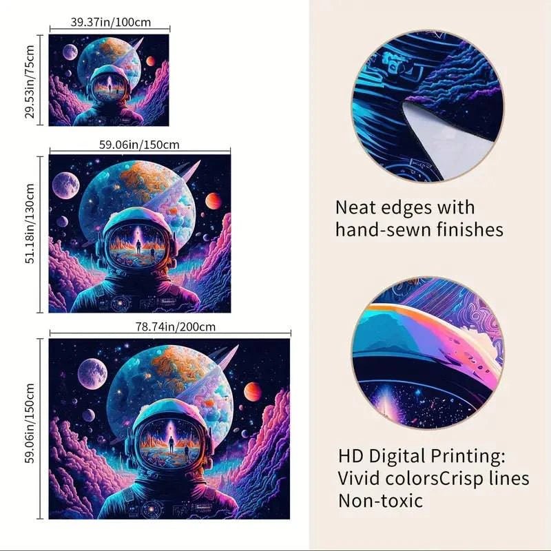 Neon Galaxy Space - GlowCreations