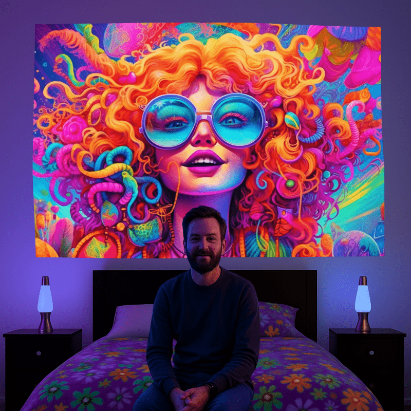 Psychedelic Diva - GlowCreations