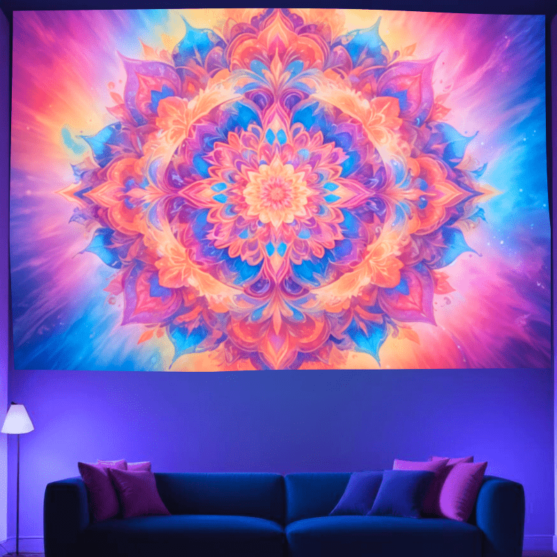 Radiant Mandala - GlowCreations