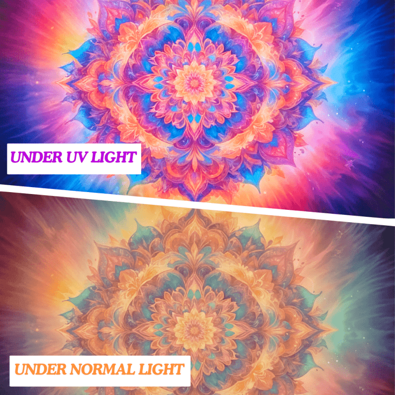 Radiant Mandala - GlowCreations