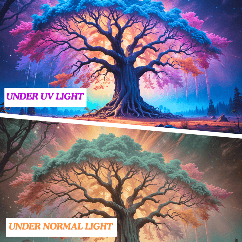 Radiant Tree of Life - GlowCreations