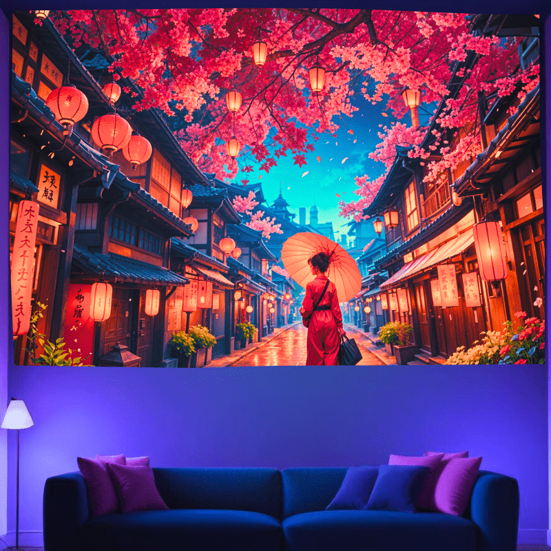 Sakura Lantern Stroll - GlowCreations