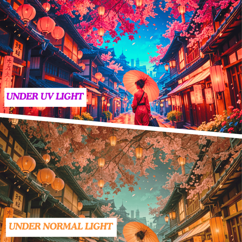 Sakura Lantern Stroll - GlowCreations
