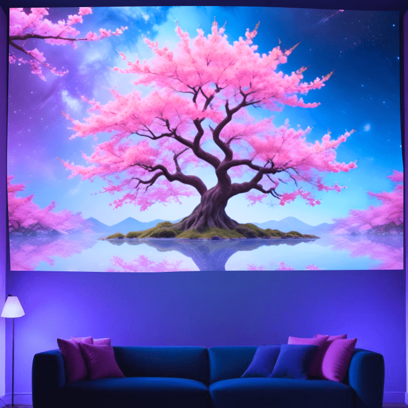 Sakura Sky Reflection - GlowCreations