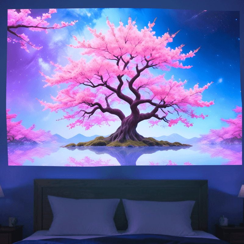 Sakura Sky Reflection - GlowCreations