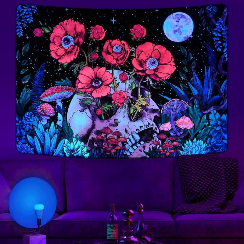Skull Floral - GlowCreations