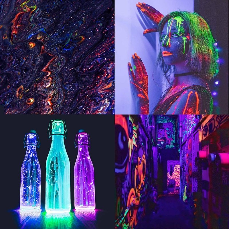 UV LED Light Bulbs (2 Pack) - GlowCreations