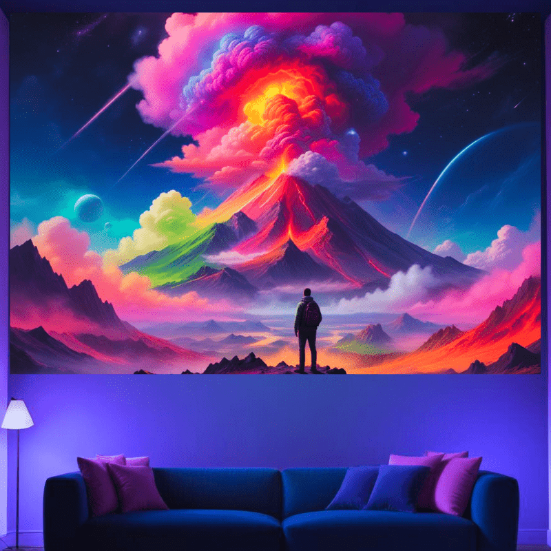 Volcanic Awakening - GlowCreations