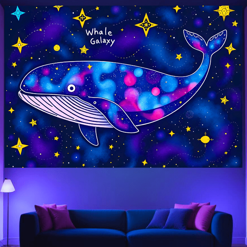Whale Galaxy - GlowCreations