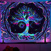 Ewiger kosmischer Baum | Offizielles GlowTapestry UV-Kunstdekor 