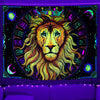 Duchovní lev | Oficiální GlowTapestry UV Art Decor 