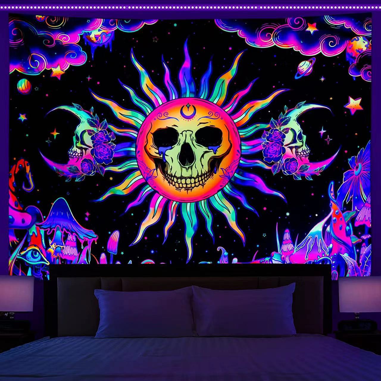 Sundead | Offizielles GlowTapestry UV-Kunstdekor 