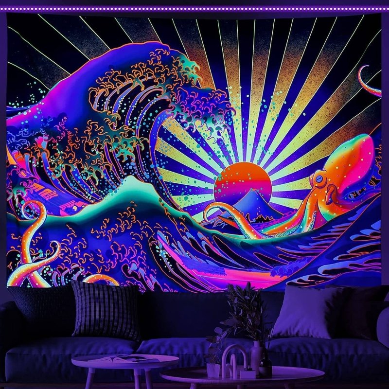 Wavy Sunset - GlowCreations